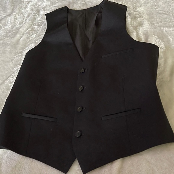 Bar III Slim-Fit Solid Wool Suit Vest, for Macy's - Picture 5 of 8